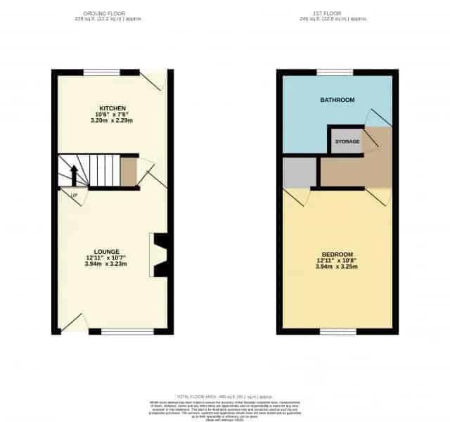 1 Bedroom Yorkshire Stone Cottage in Yeadon