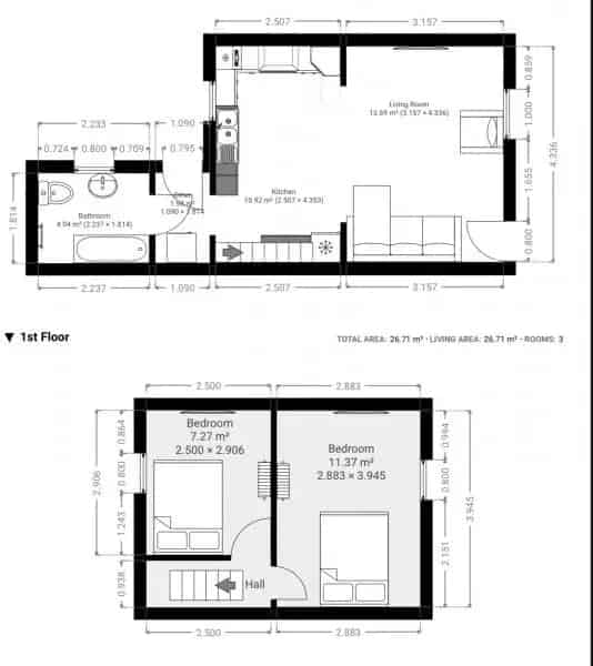 2 Bedroom Terraced House - Fully Modernised