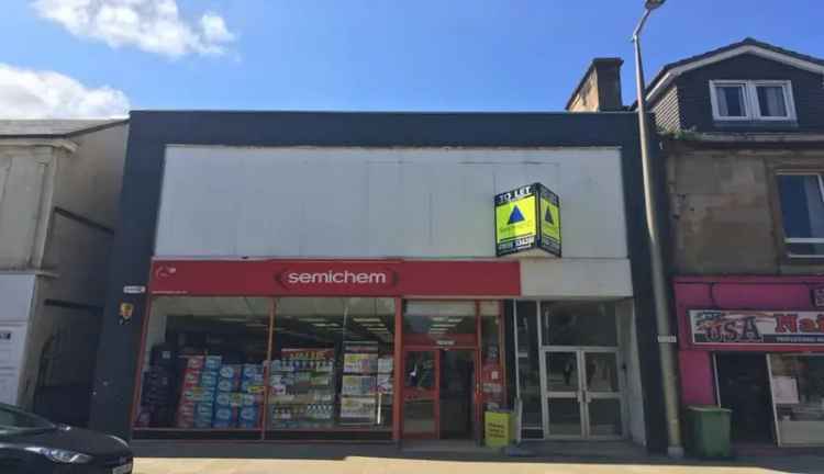 First Floor Commercial Space on Wishaw Main Street