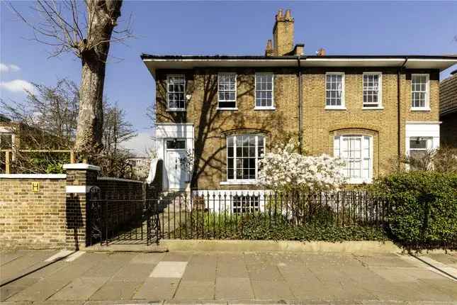 Family Home for Sale in Islington  Grand Period Features Huge Garden