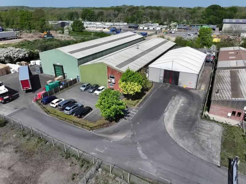 Warehouse with Modern Offices and Ample Yard Space