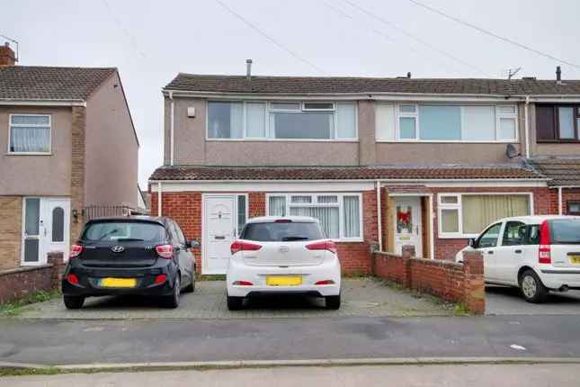 End terrace house for sale in Derricke Road, Stockwood, Bristol BS14