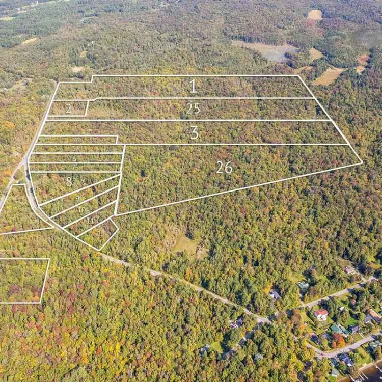 3-Acre Lot near Magog for Sale