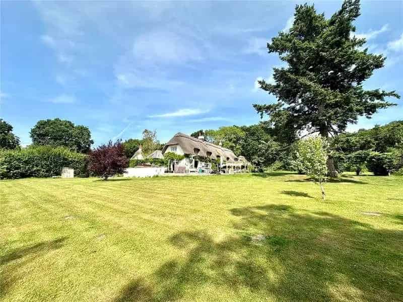 4 Bed House for Sale Thatch Entrance and Inglenook Fireplace