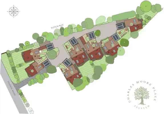 Contemporary Detached Homes in Charles Moore Place