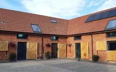 Stylish 3 2 Bed Barn Conversion Near Exeter Enerphit Standard Solar Panels EV Charger