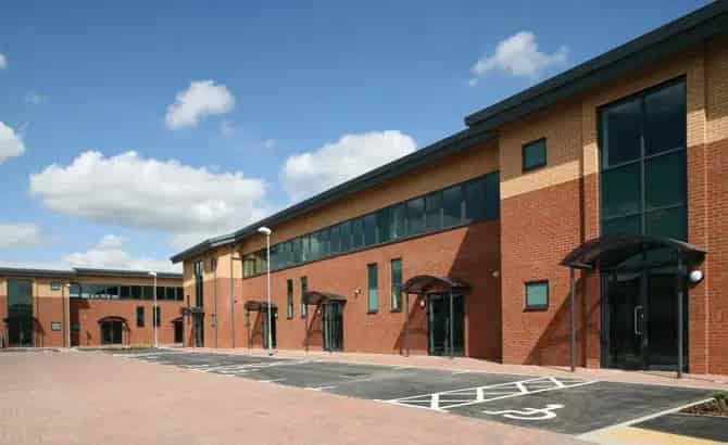 Brick Building with Modern Amenities and Parking