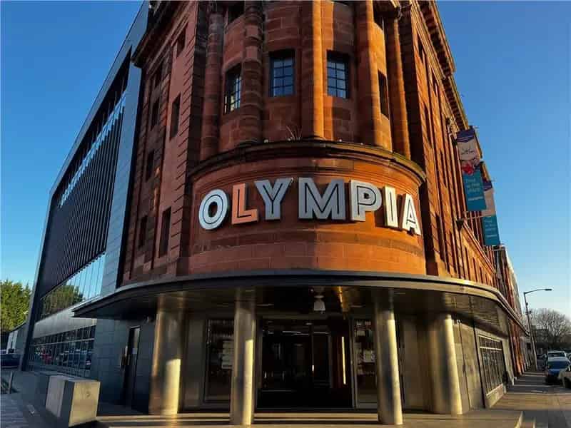 Olympia Building: Historic Landmark with Modern Office Spaces and Boxing Centre