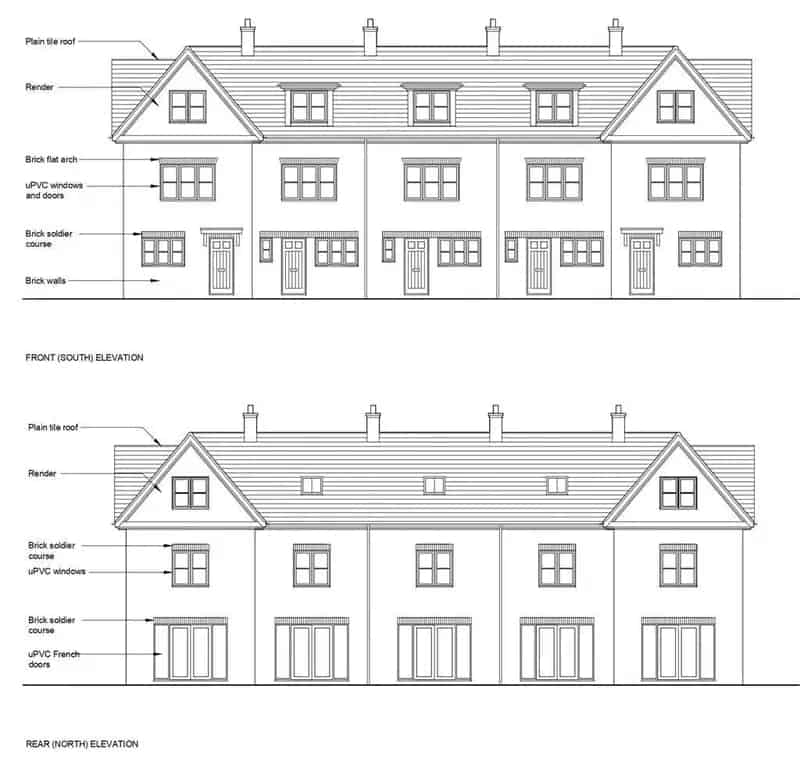 7 New Build Houses Planning Permission Granted