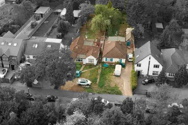 Two Detached Bungalows with Development Potential