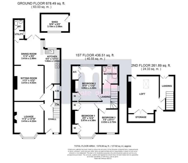 3 Bed Semi Detached House for Sale