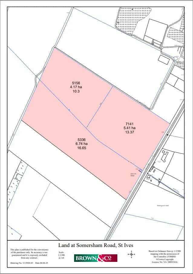 Arable Land for Sale Saxilby Lincoln 12.77 Hectares