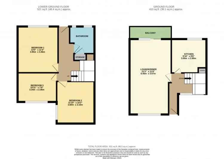 3 Bedroom Semi-Detached House with Stunning Views