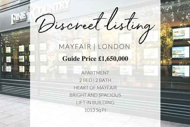 Flat for sale in Mayfair, London W1K