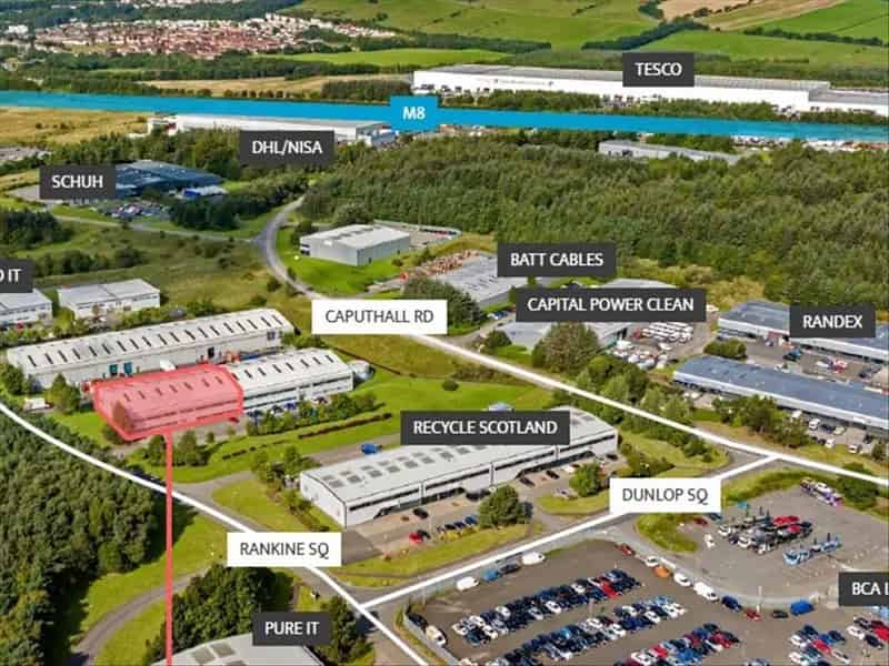 14658 sq ft Modern Warehouse Livingston Deans Industrial Estate