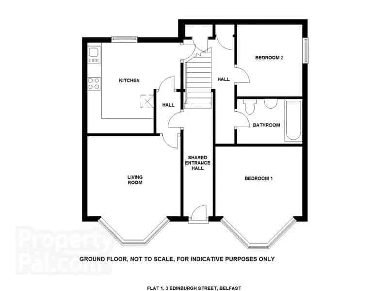 2 Double Bedroom Furnished Flat Near Queens University and City Hospital