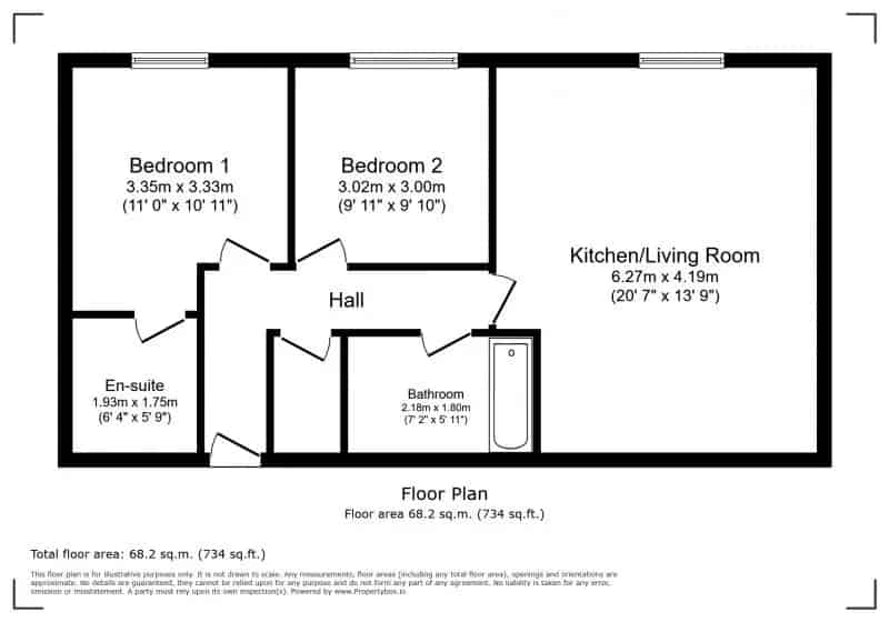 2 Bedroom Flat in Bedminster with Parking