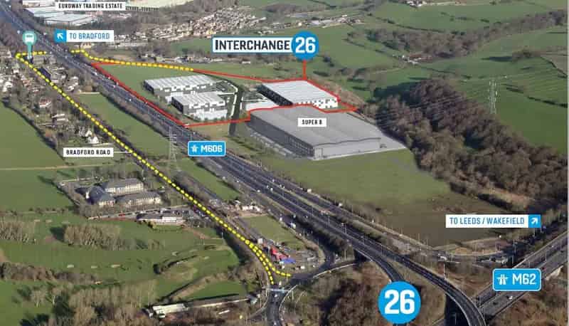 New Build Industrial Warehouse Units M606 Junction 26