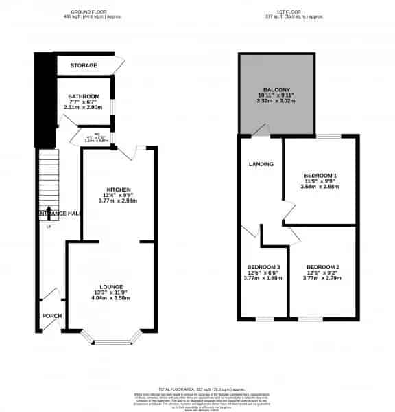 3 Bedroom Terraced House with Roof Terrace