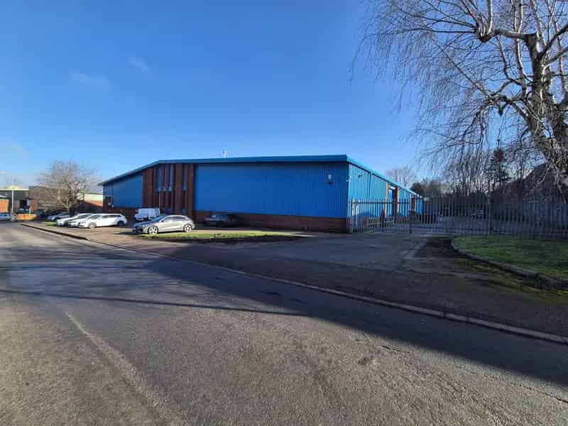 Steel Frame Warehouse with Modern Offices and Secure Yard