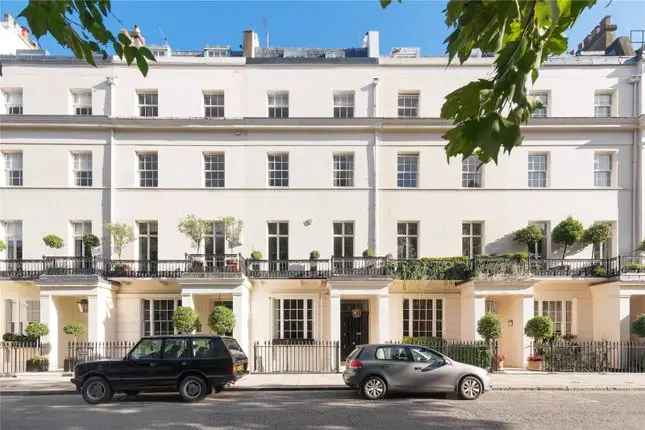 Terraced house for sale in Chester Square, London SW1W