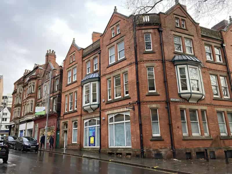 2848 sq ft Ground Floor Office Retail Space Nottingham City Centre