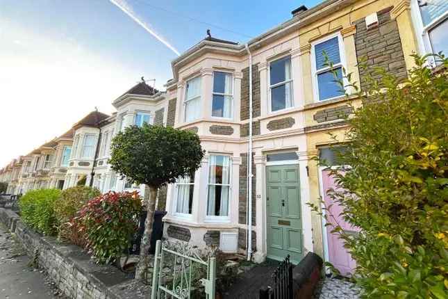 Terraced house for sale in Howard Road, Westbury Park, Bristol BS6