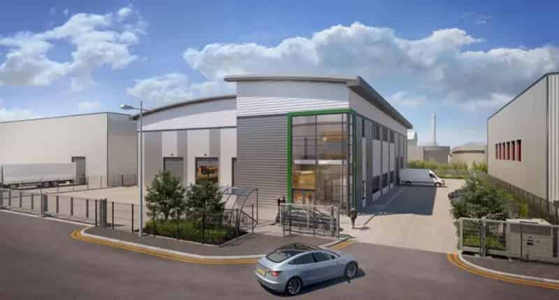 Industrial Unit To Let London BREEAM Excellent 25m Yard 10m Height