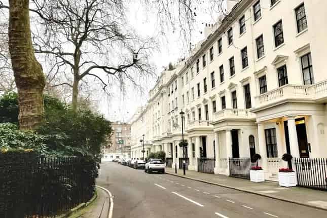 Terraced house for sale in Hyde Park Square, London W2