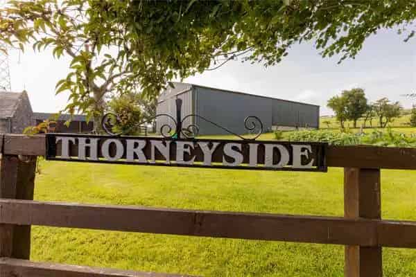 Thorneyside Farm: 17-Acre Small Farm with Farmhouse and Buildings