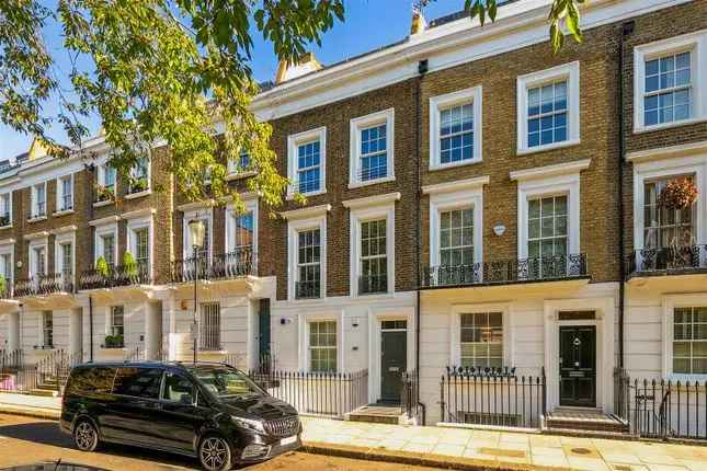 Terraced house for sale in Rawlings Street, Chelsea SW3.