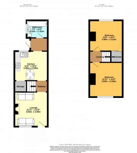 2 Bedroom Terraced House Near Newport