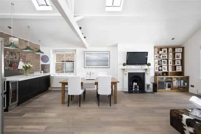 Notting Hill Flat for Sale Industrial Style Top Floor Apartment