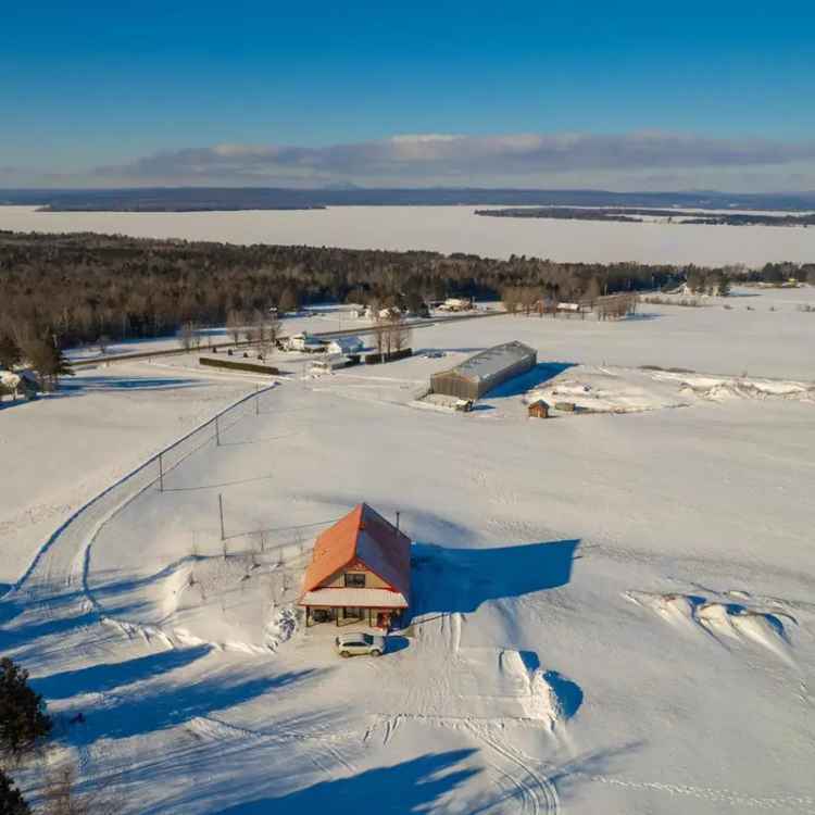 Hobby Farm for Sale - 62 Acres, Lake Views, Horse Stables