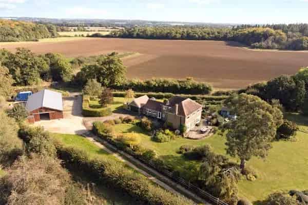 Equestrian Facility near Bramfield 197 Acres Detached Farmhouse 8 Stables