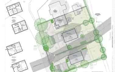 Development Site Cranbrook Devon Two 4-Bedroom Houses