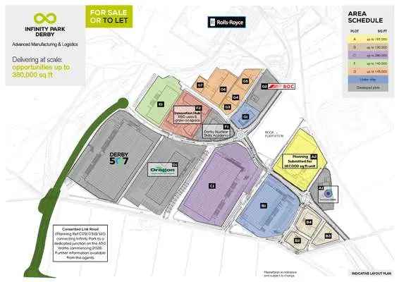 Infinity Park Derby Property for Sale 100 Acres Near Rolls Royce