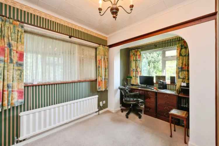Extended Chalet Bungalow with Mature Gardens and Garage