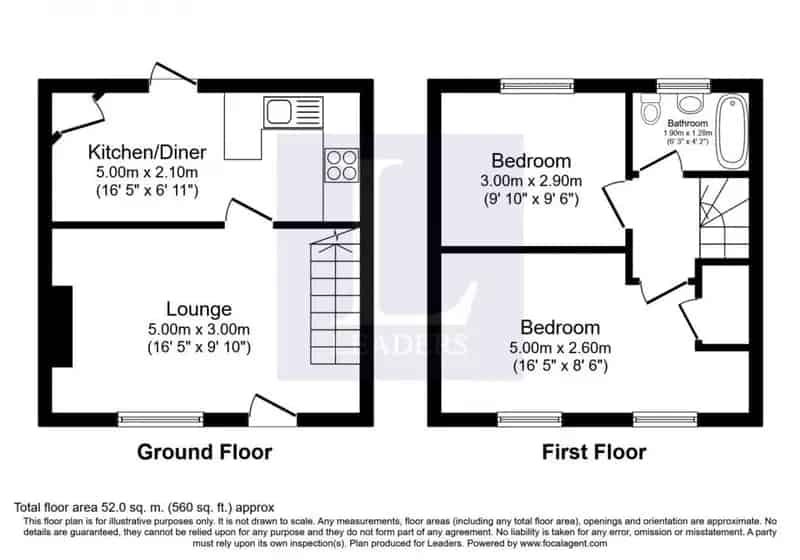 2 Bedroom Maisonette to Rent Chelmsford Newland Spring