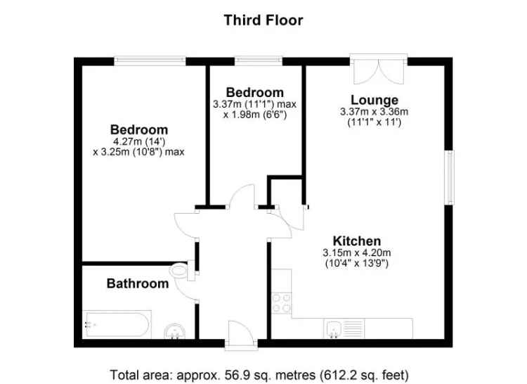 2 Bedroom Apartment Selly Oak City Views Allocated Parking