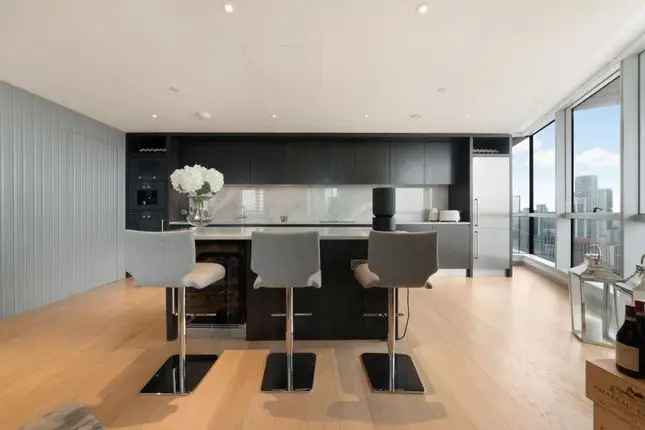 Flat for sale in Charrington Tower, New Providence Wharf, London E14