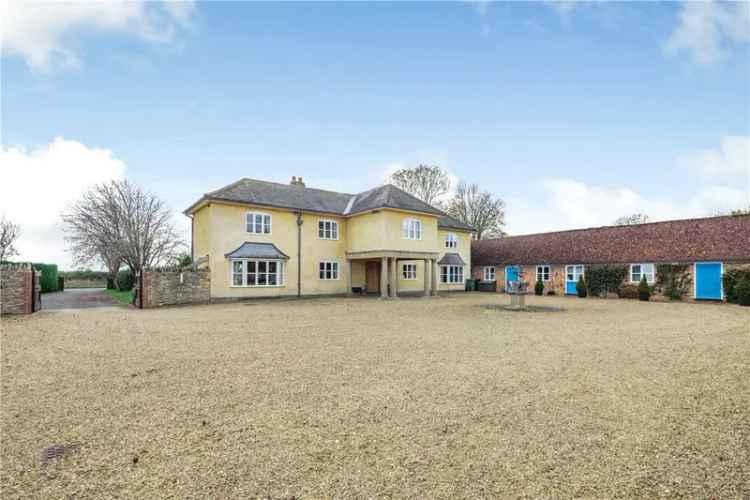 Country House near Oxford with Outbuildings and Land