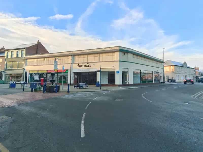Two-Story Commercial Building: Market Hall & Nightclub