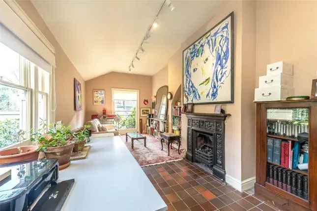 Semi-detached house for sale in Cleveland Road, Barnes, London SW13