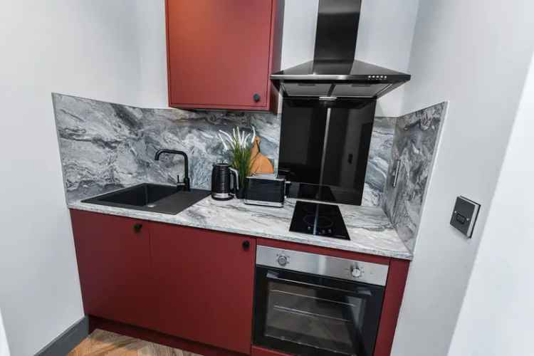 1 Bedroom Studio Apartment in Derby City Centre