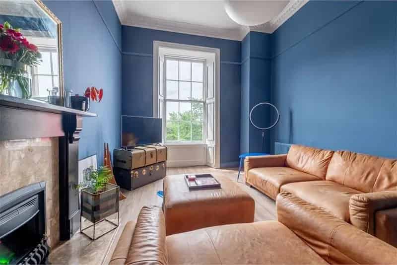 2 Bed Flat Leith Links Edinburgh 2 Reception Rooms Modern Kitchen