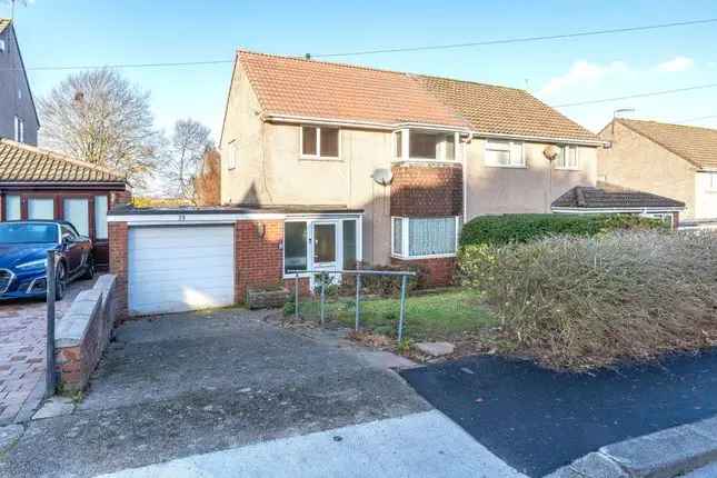 Semi-detached house for sale in Deans Mead, Lawrence Weston, Bristol BS11