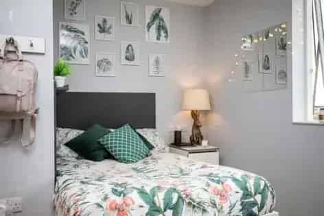 1 Room 57m² Flat Cardiff En-Suite Communal Kitchen
