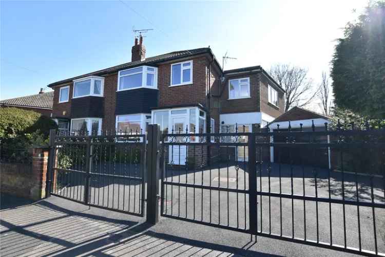 Extended Semi Detached Family Home with Large Garden and Detached Garage