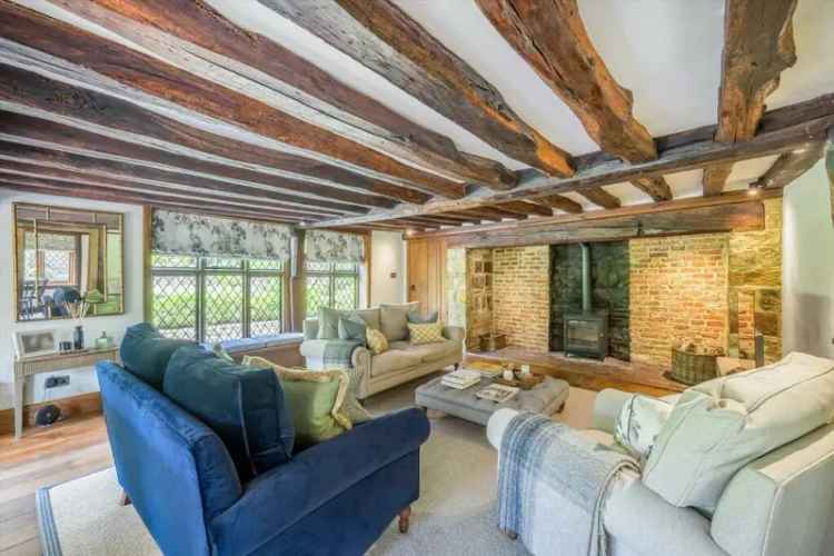 Grade II Listed Wealden Farmhouse 3924 sq ft 18 Acres